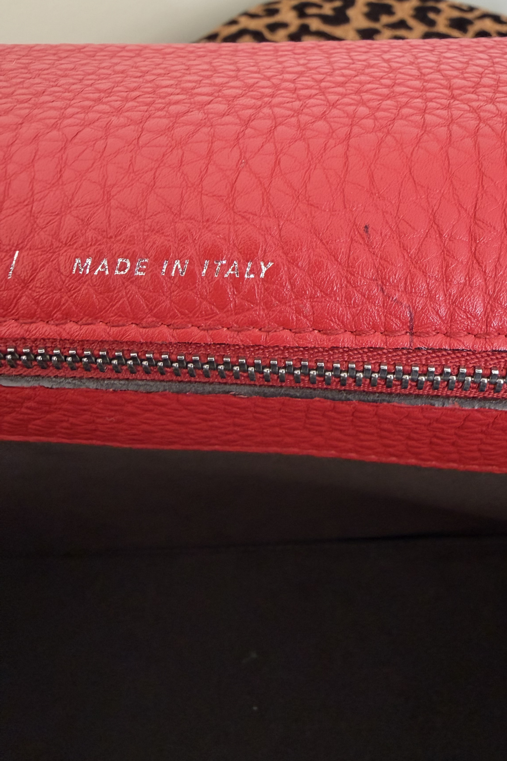 Bally B Turn Medium Top Handle Bag in Cousteau Red