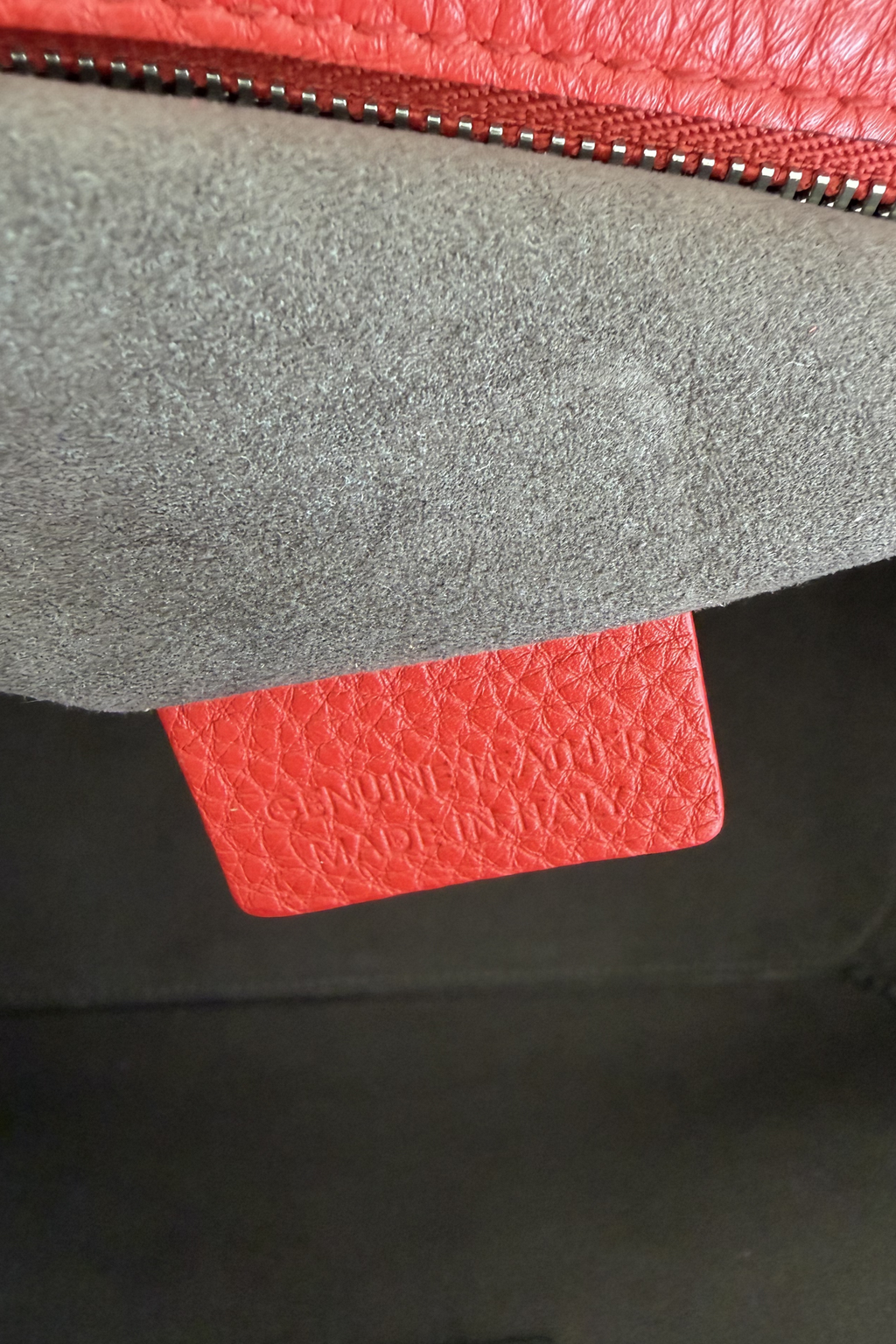 Bally B Turn Medium Top Handle Bag in Cousteau Red