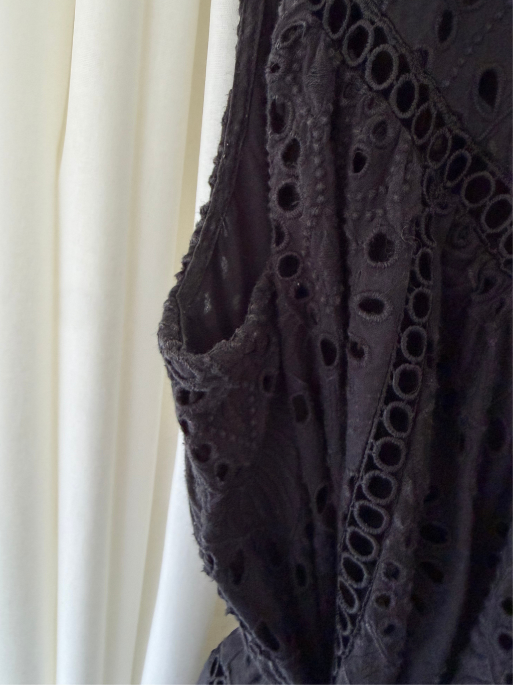 Zimmermann Harlequin Broderie Anglaise Cotton Midi Dress - Size 3