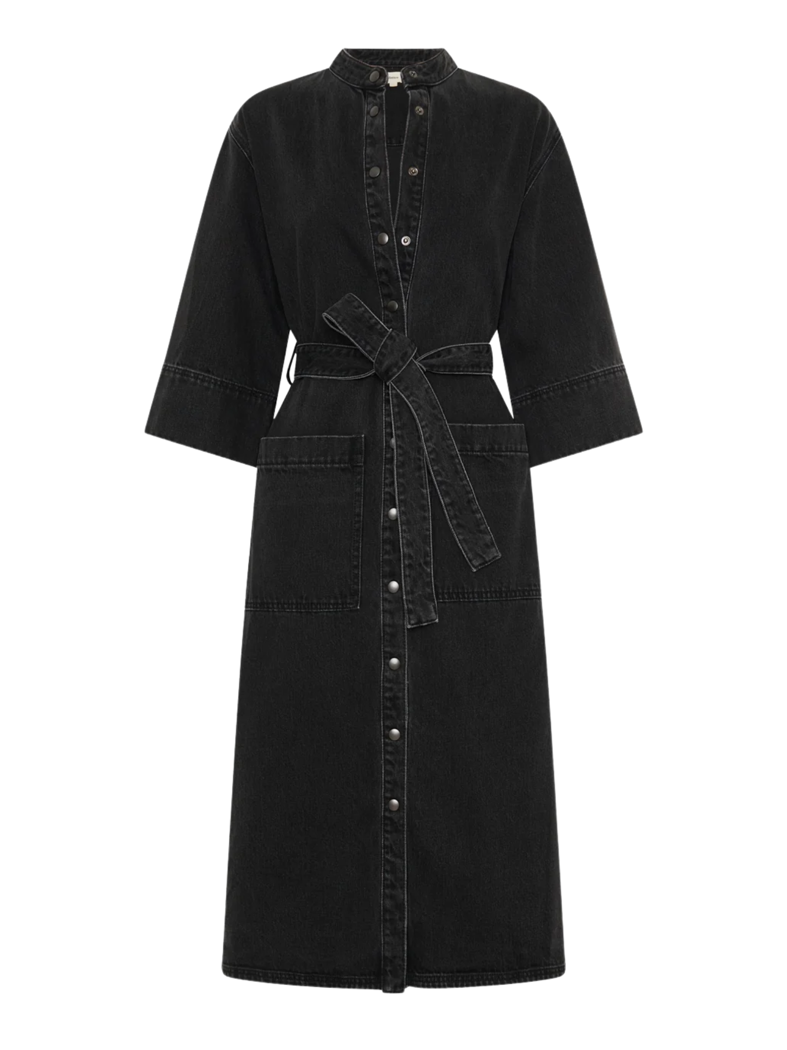 Morrison Arley Denim Shirt Dress - Size 2