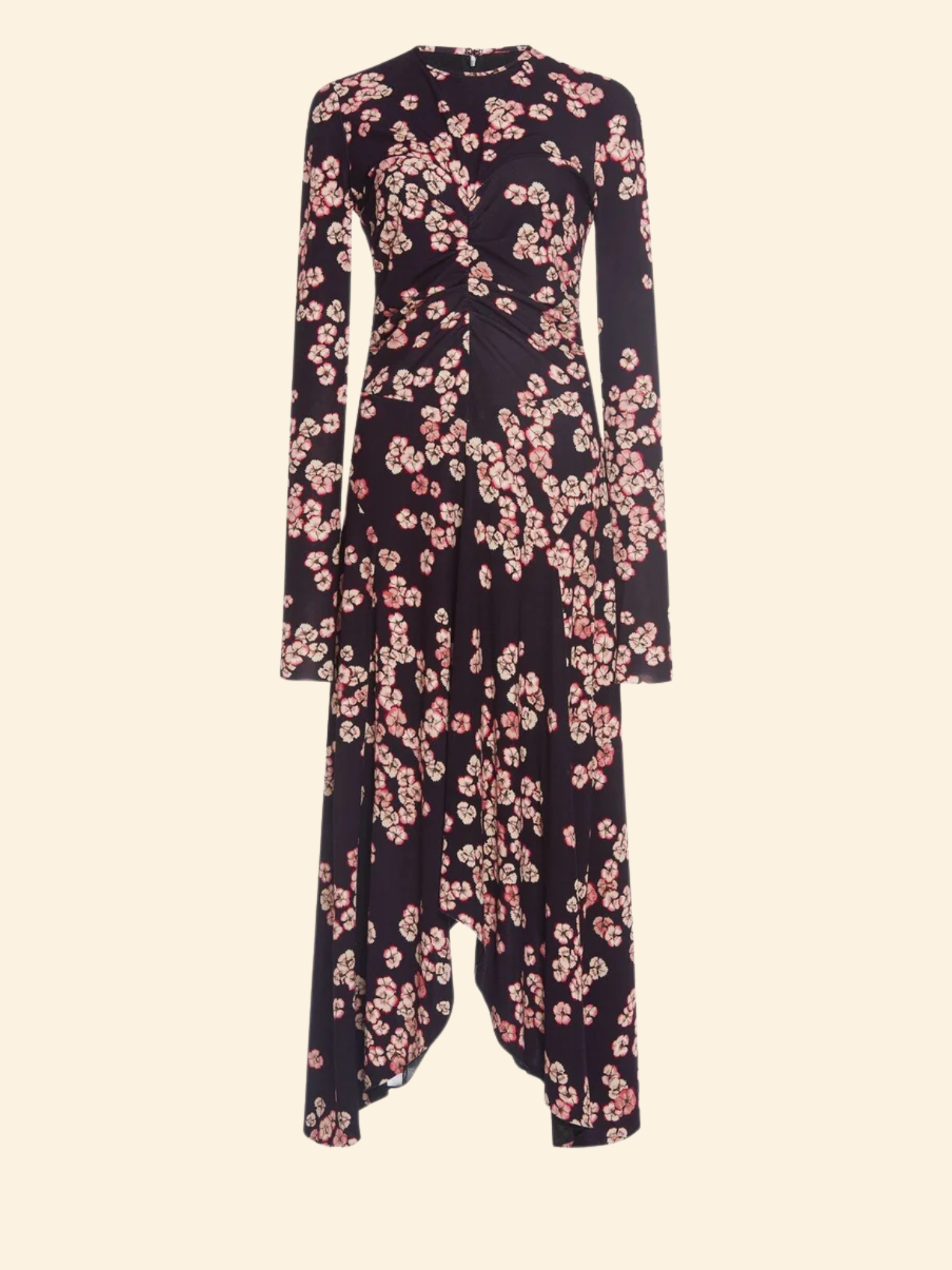 Isabel Marant Diana Cherry Blossom Dress - Size FR 38