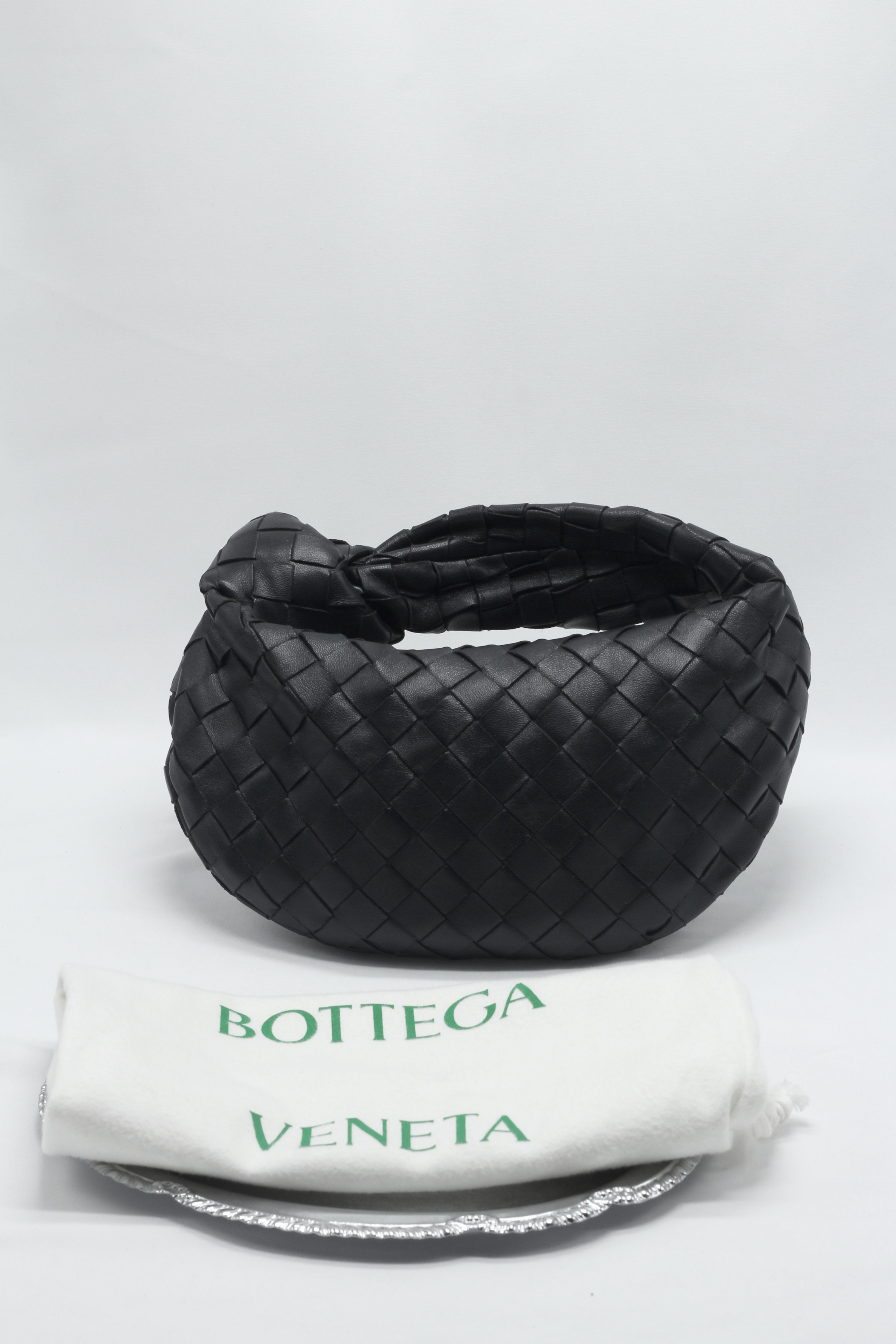 Bottega Veneta Mini Jodie Bag - Black