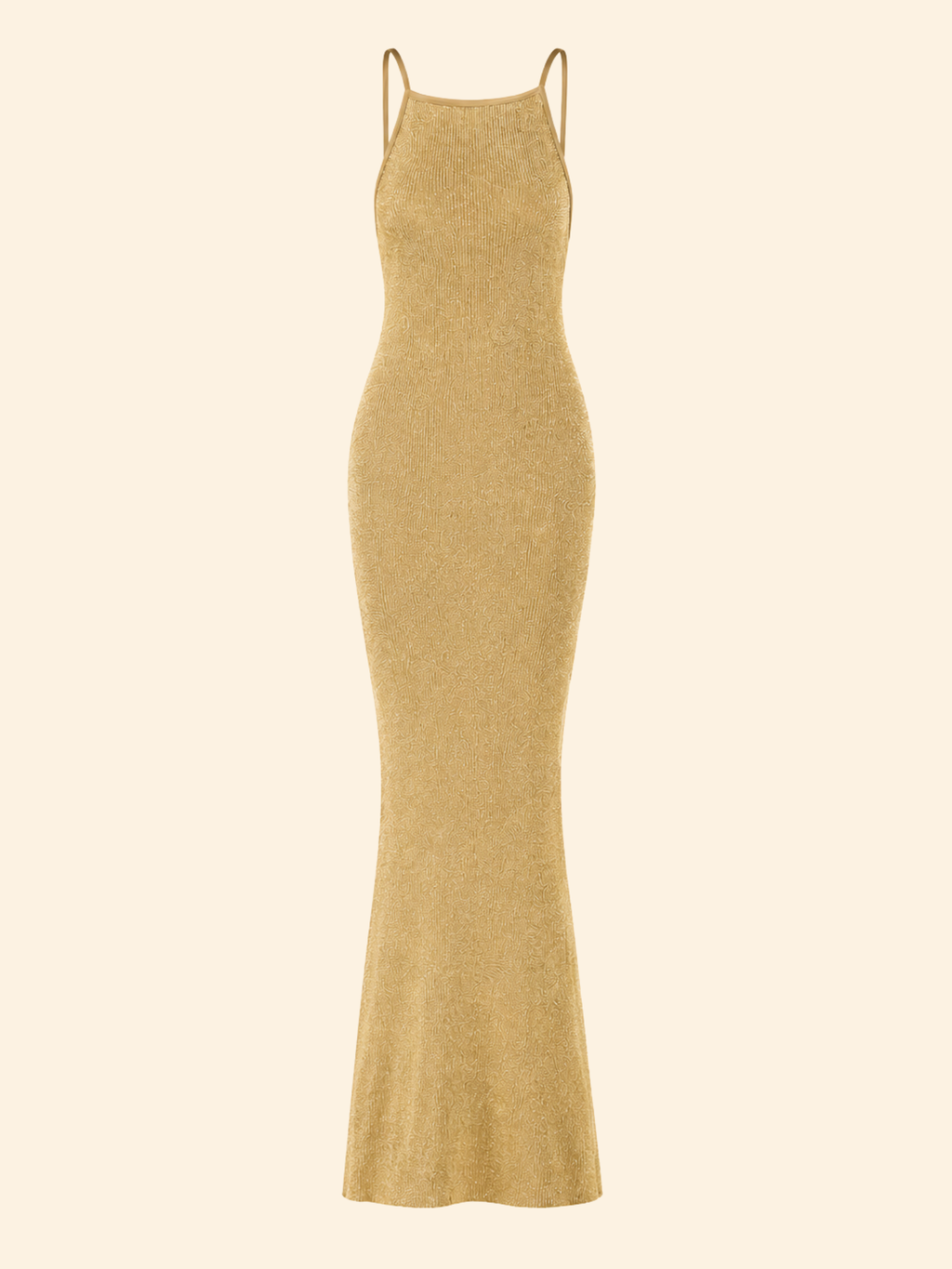 Camilla And Marc Nox Metallic Knit Dress in Gold - Size XS