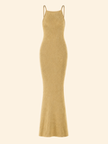 Camilla And Marc Nox Metallic Knit Dress in Gold - Size XS