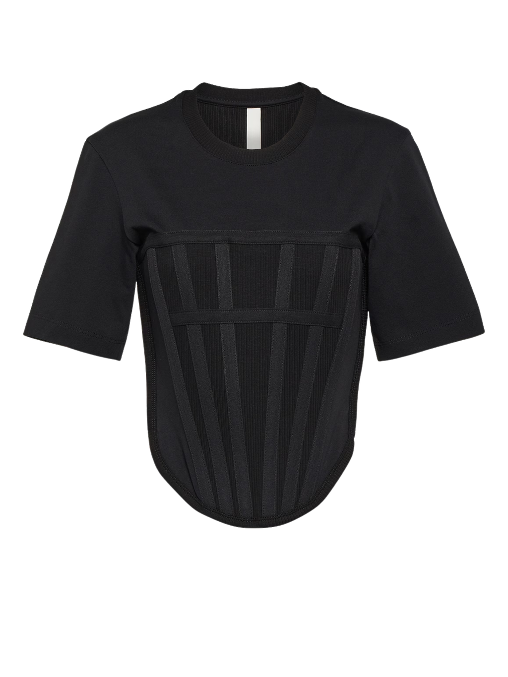Dion Lee Corset T-shirt Black - XS