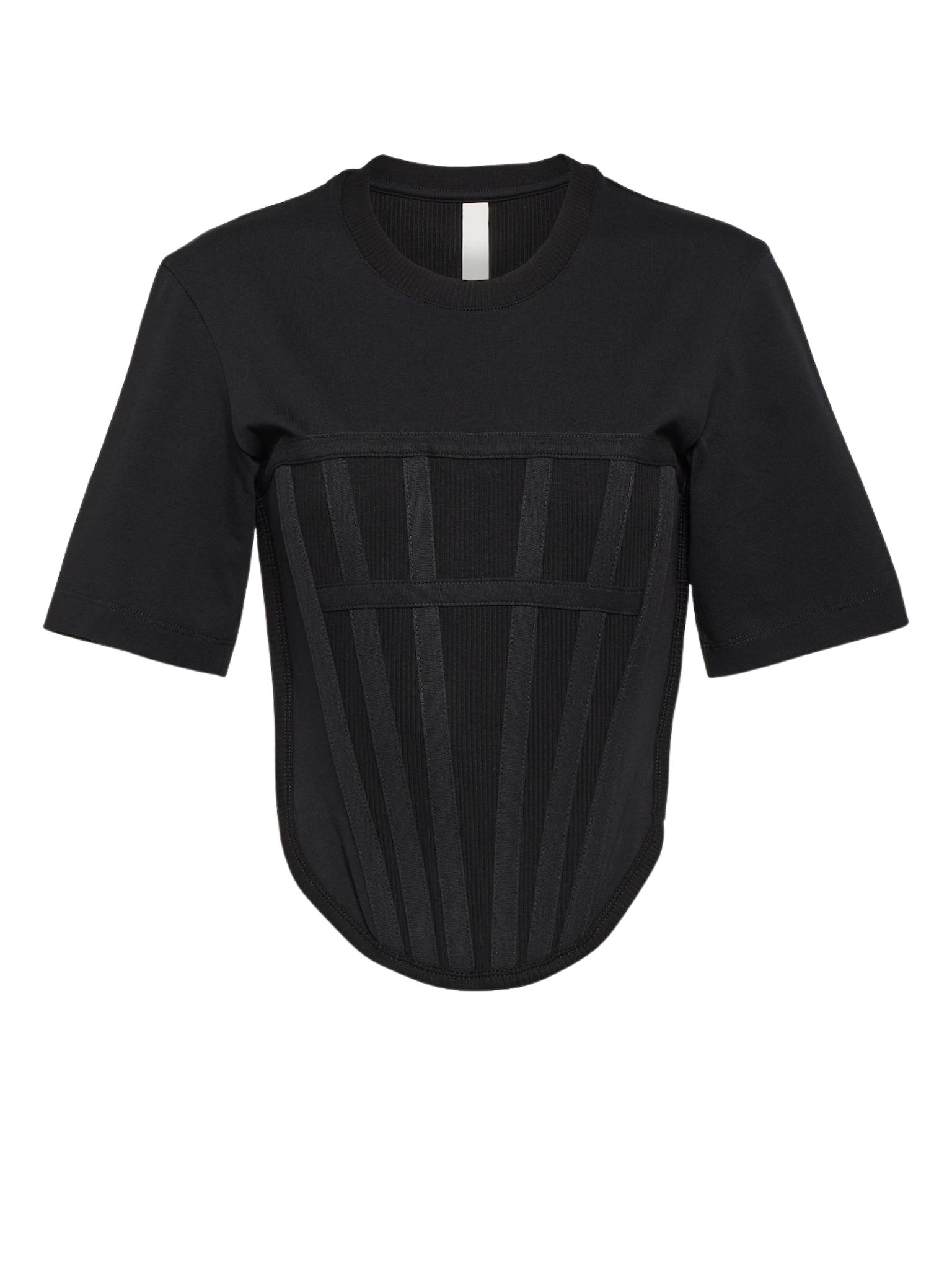 Dion Lee Corset T-shirt Black - XS