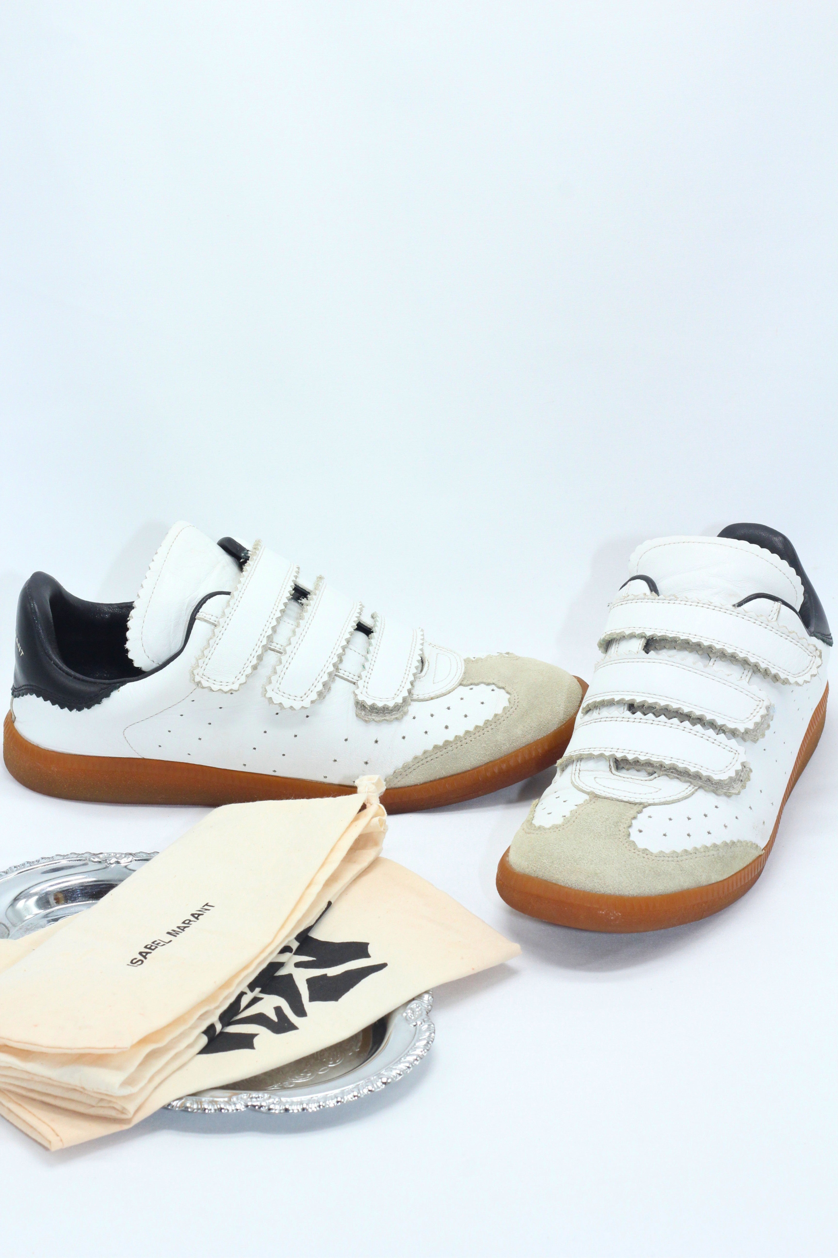 Isabel Marant Beth Strap Sneaker - Size 39