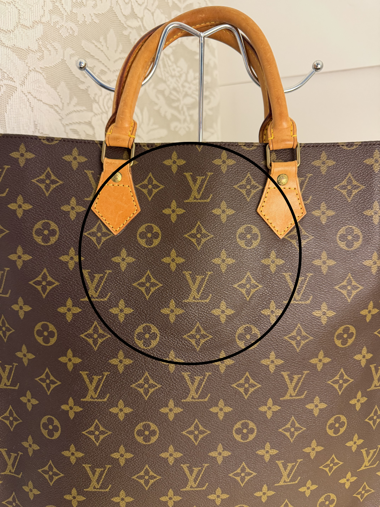 Louis Vuitton Sac Plat Monogram Vintage Bag