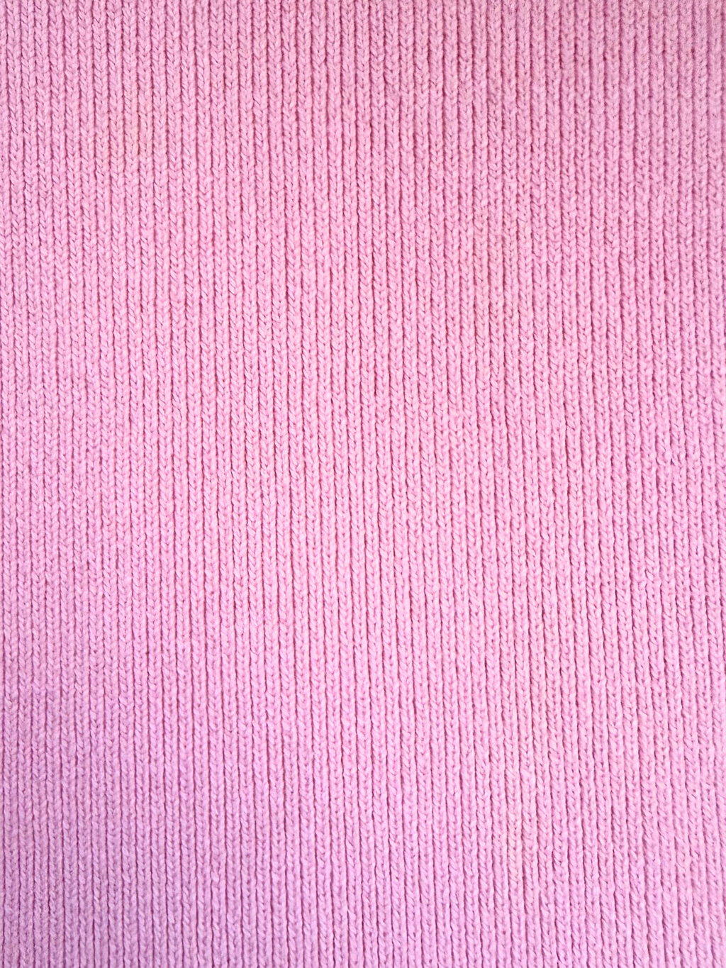 ANNA QUAN Ribbed Knit Tank - Pink - Size 12