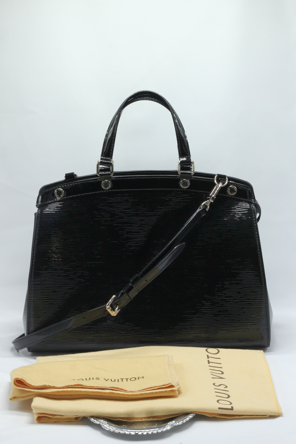 Louis Vuitton Brea MM Electric Epi Leather Bag - Noir (Black)