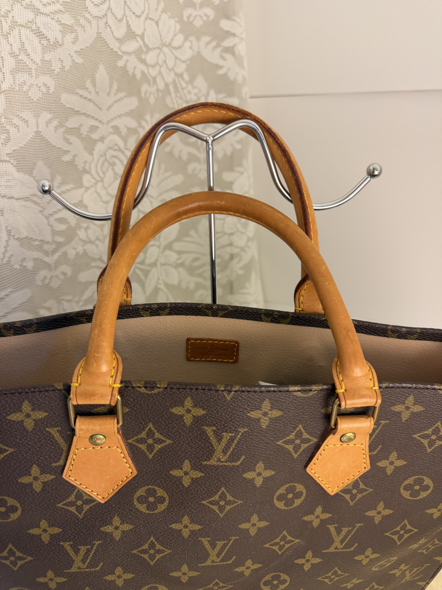 Louis Vuitton Sac Plat Monogram Vintage Bag