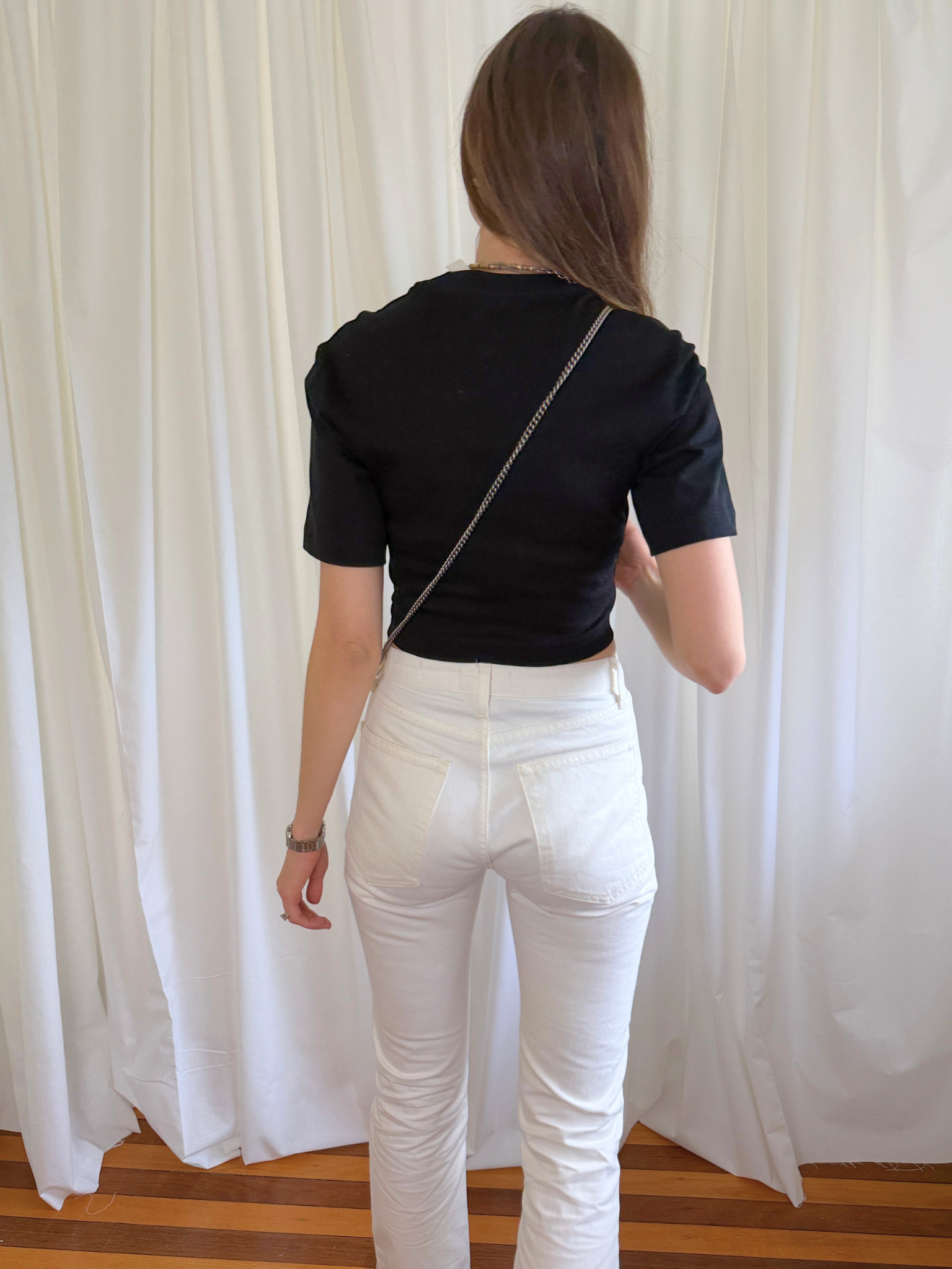 Dion Lee Corset T-shirt Black - XS