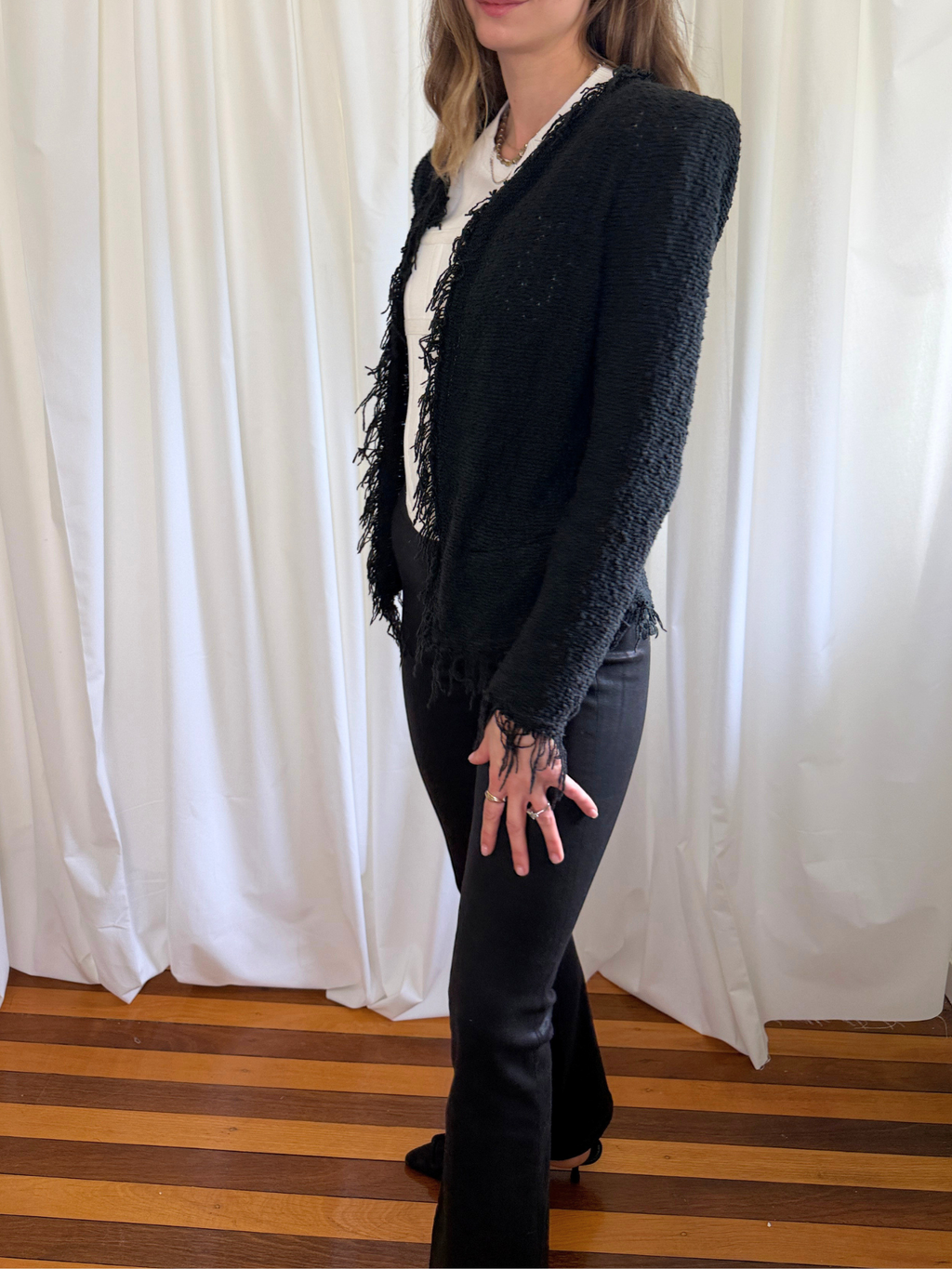 IRO Shavani Jacket – Black - Size 38