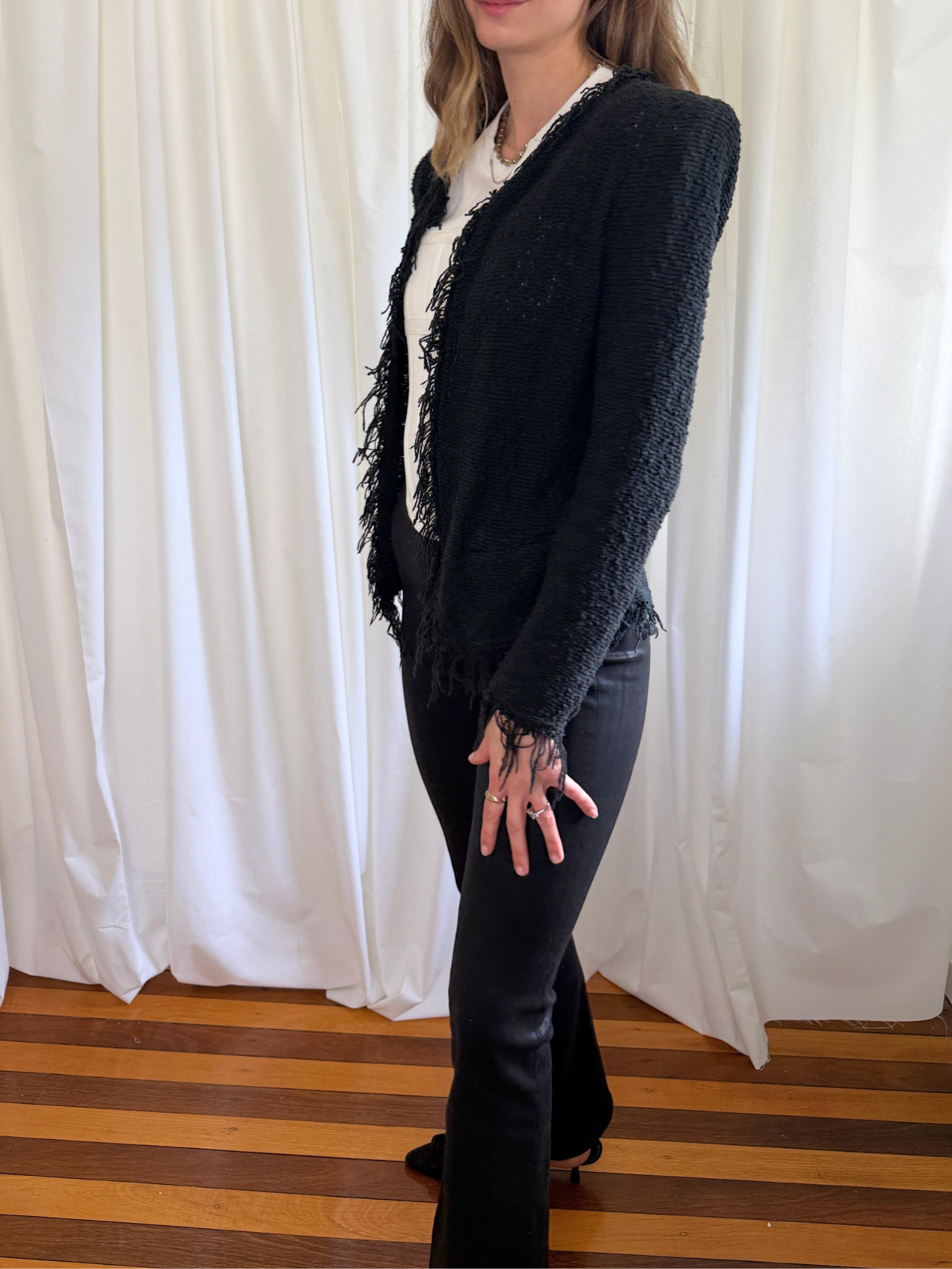 IRO Shavani Jacket – Black - Size 38