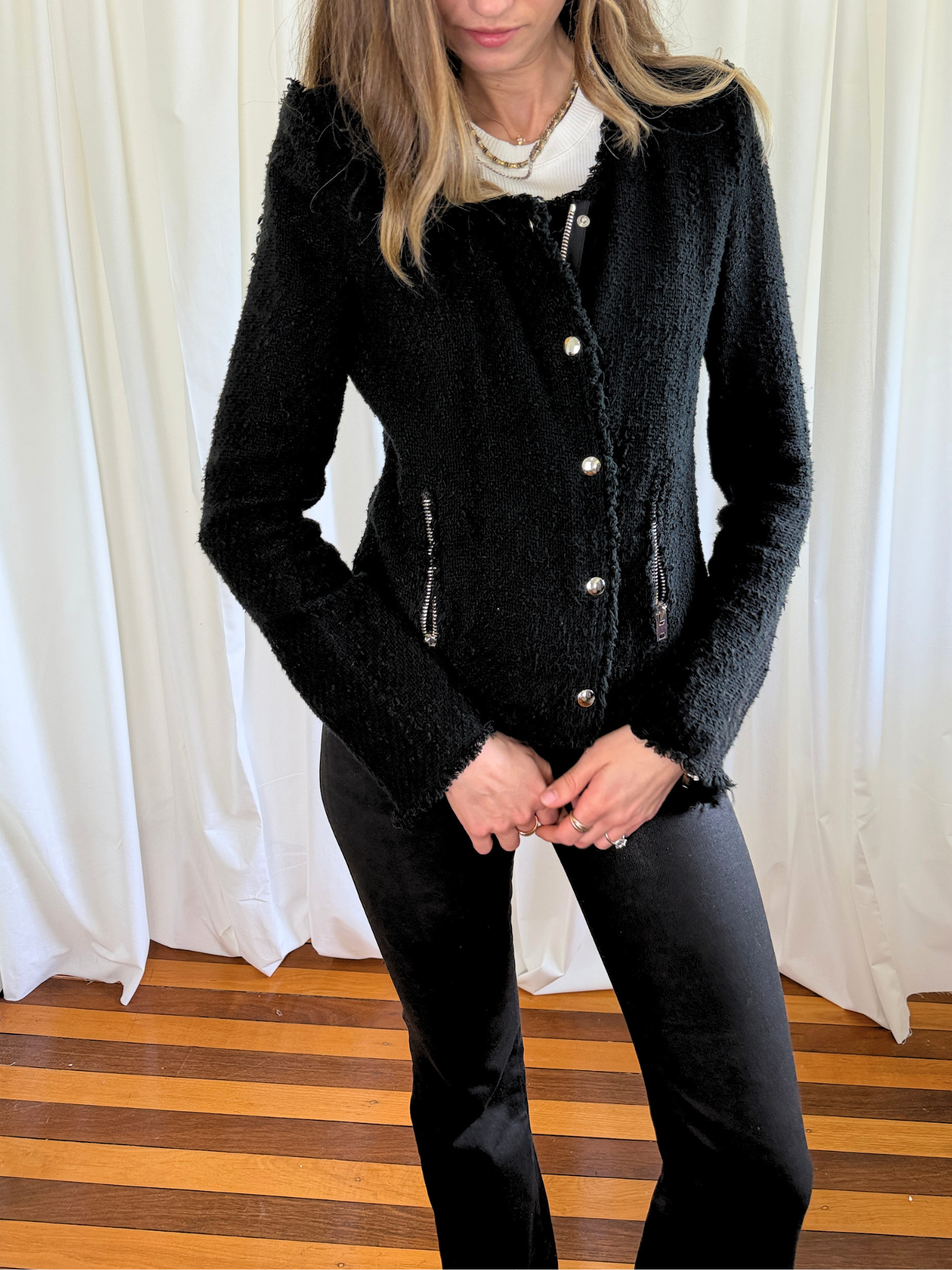 IRO Agnette Jacket – Black - Size 38