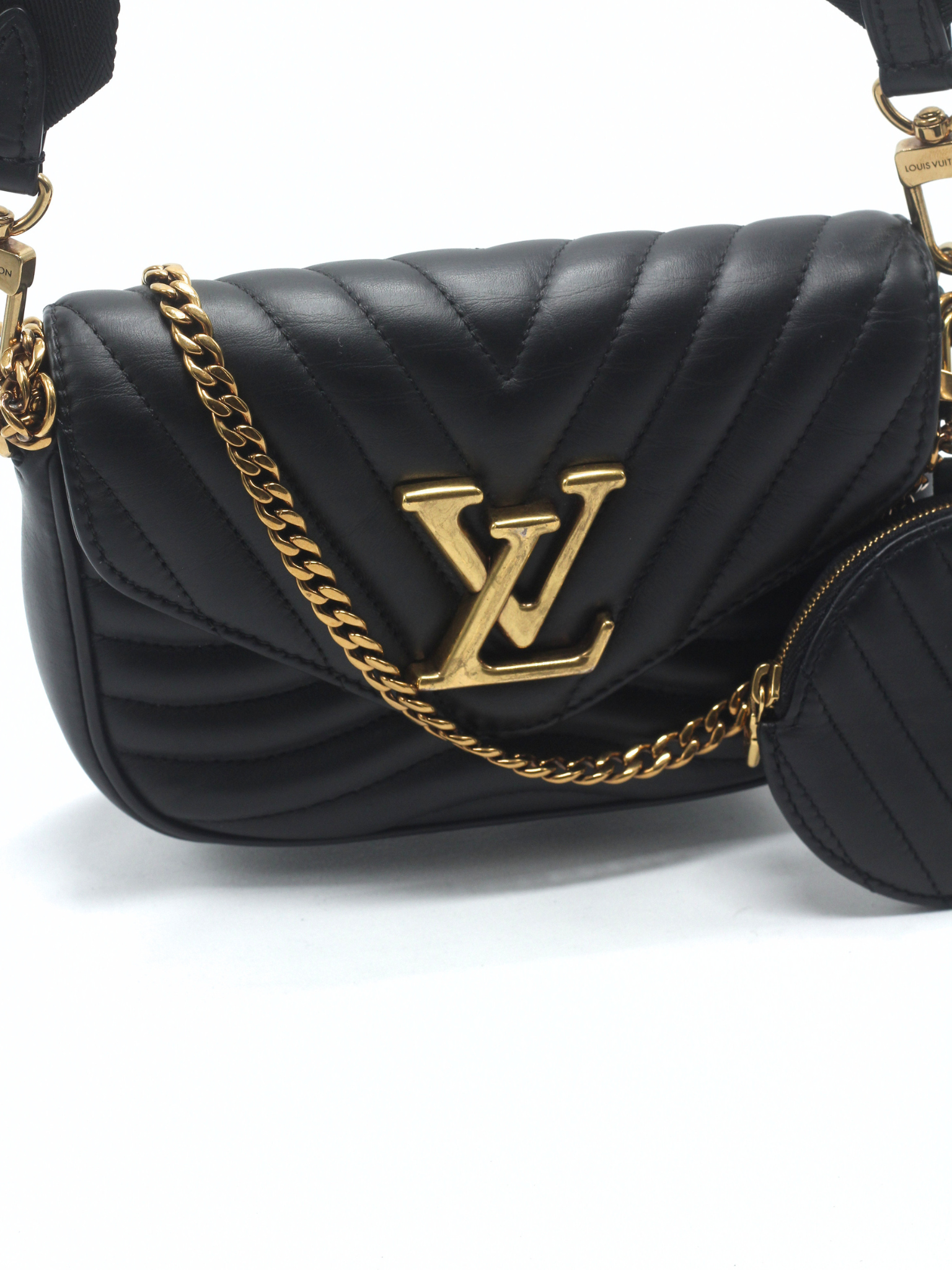 Louis Vuitton New Wave Multi Pochette Bag Black