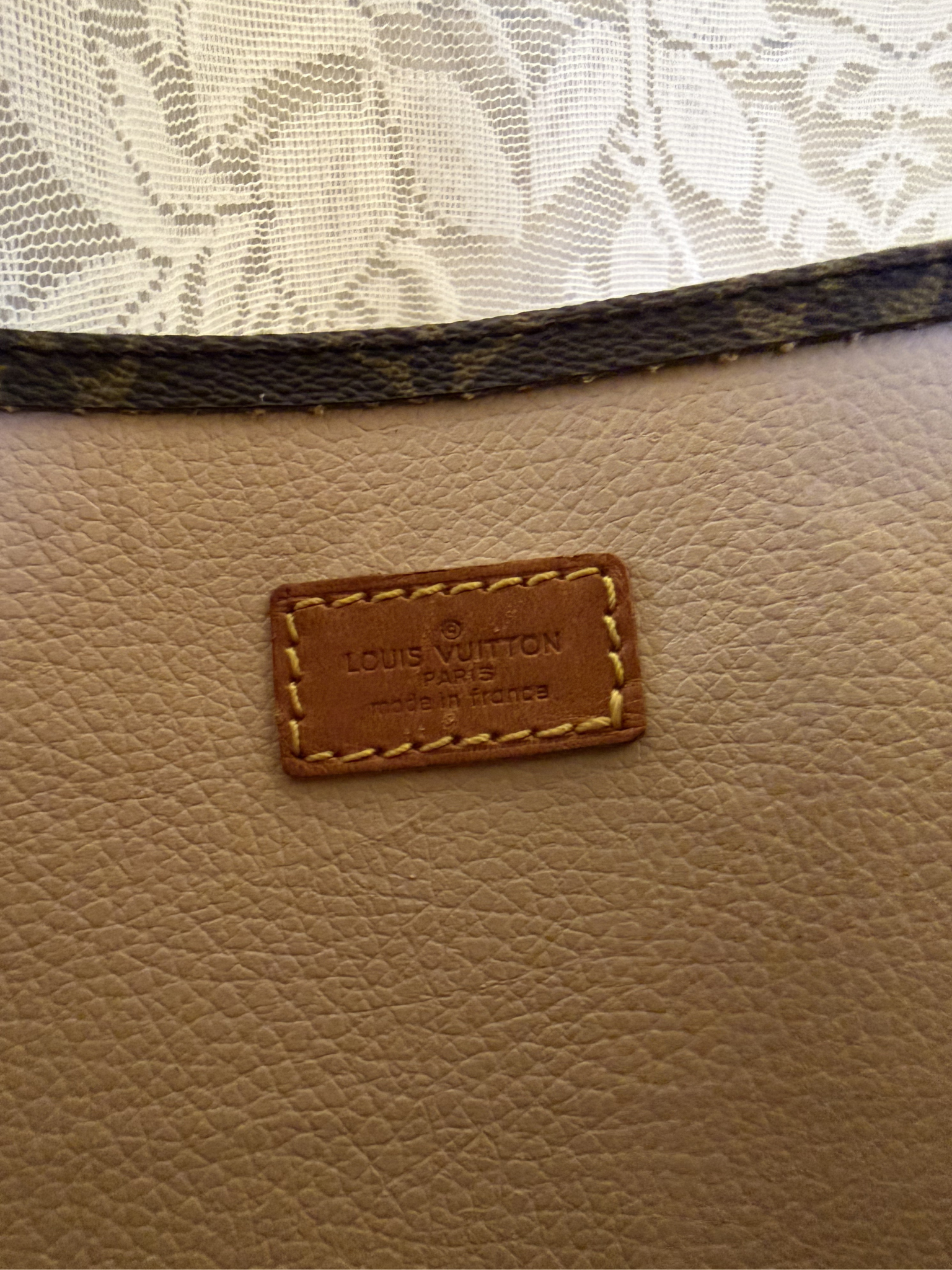 Louis Vuitton Sac Plat Monogram Vintage Bag