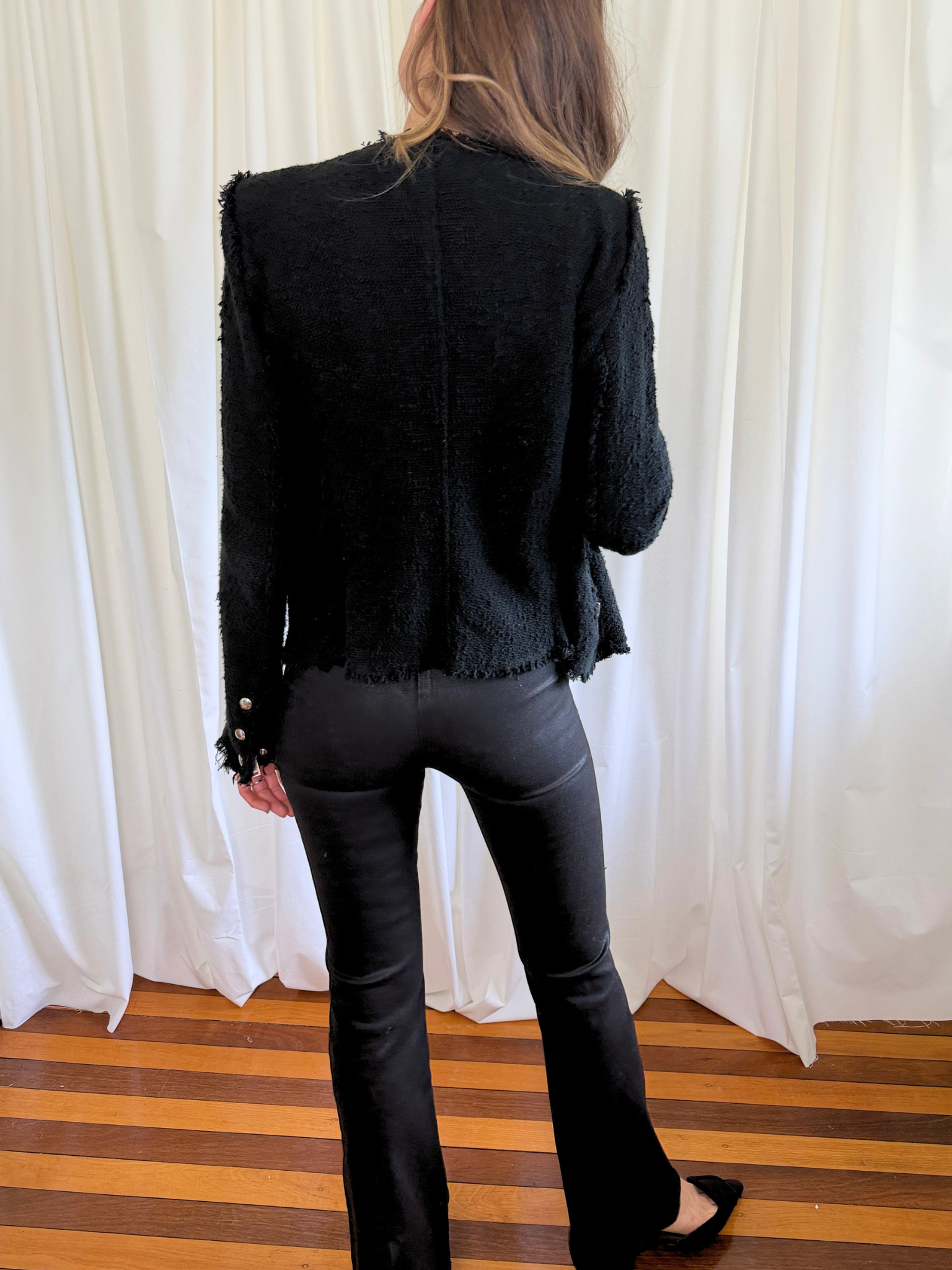 IRO Agnette Jacket – Black - Size 38