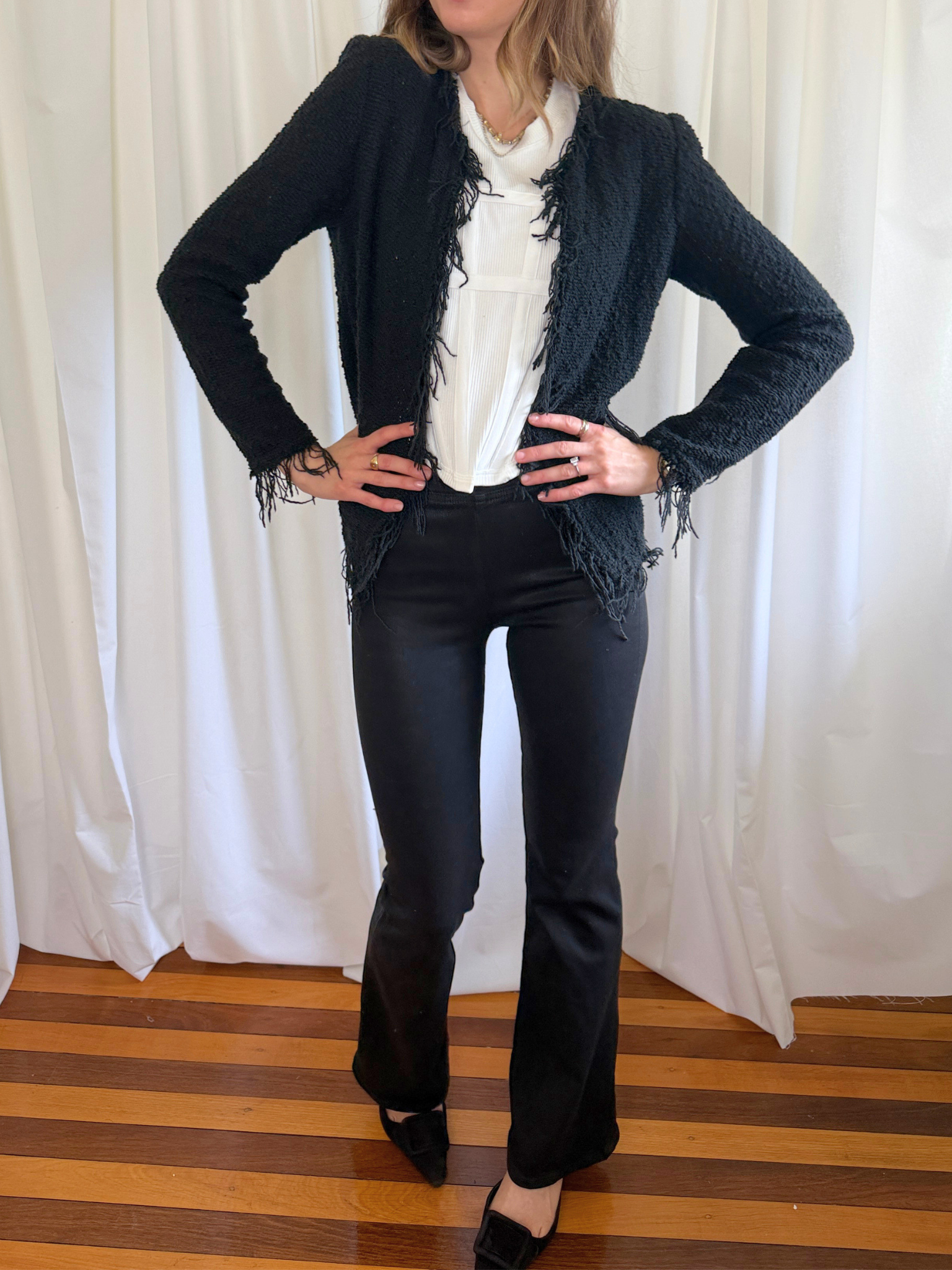 IRO Shavani Jacket – Black - Size 38