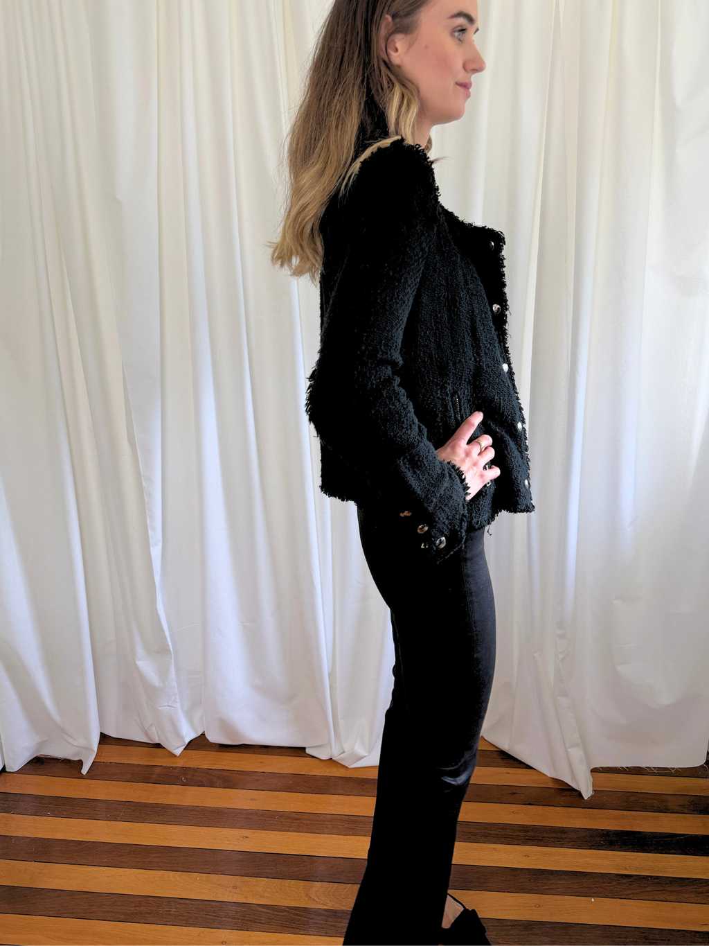 IRO Agnette Jacket – Black - Size 38