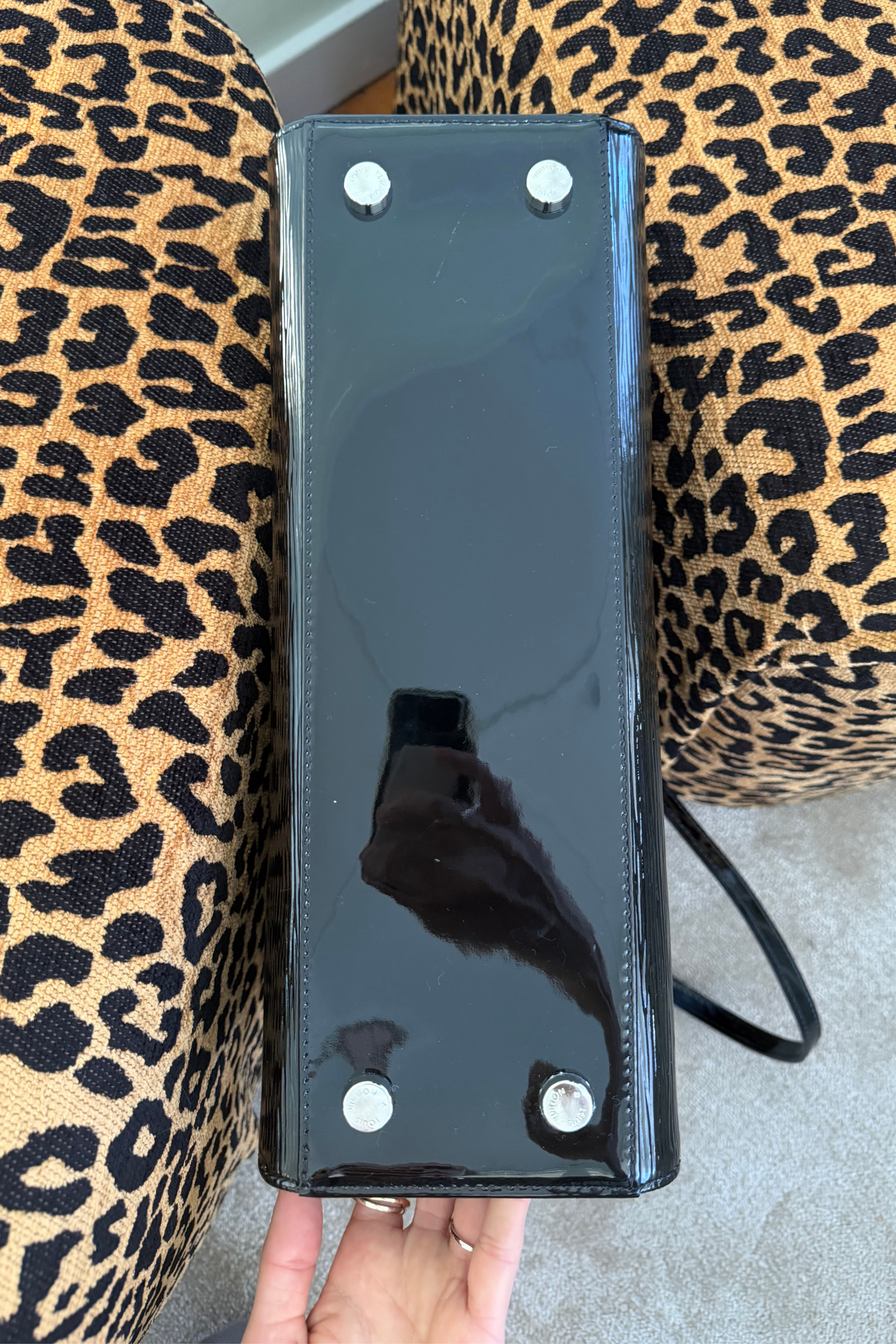 Louis Vuitton Brea MM Electric Epi Leather Bag - Noir (Black)