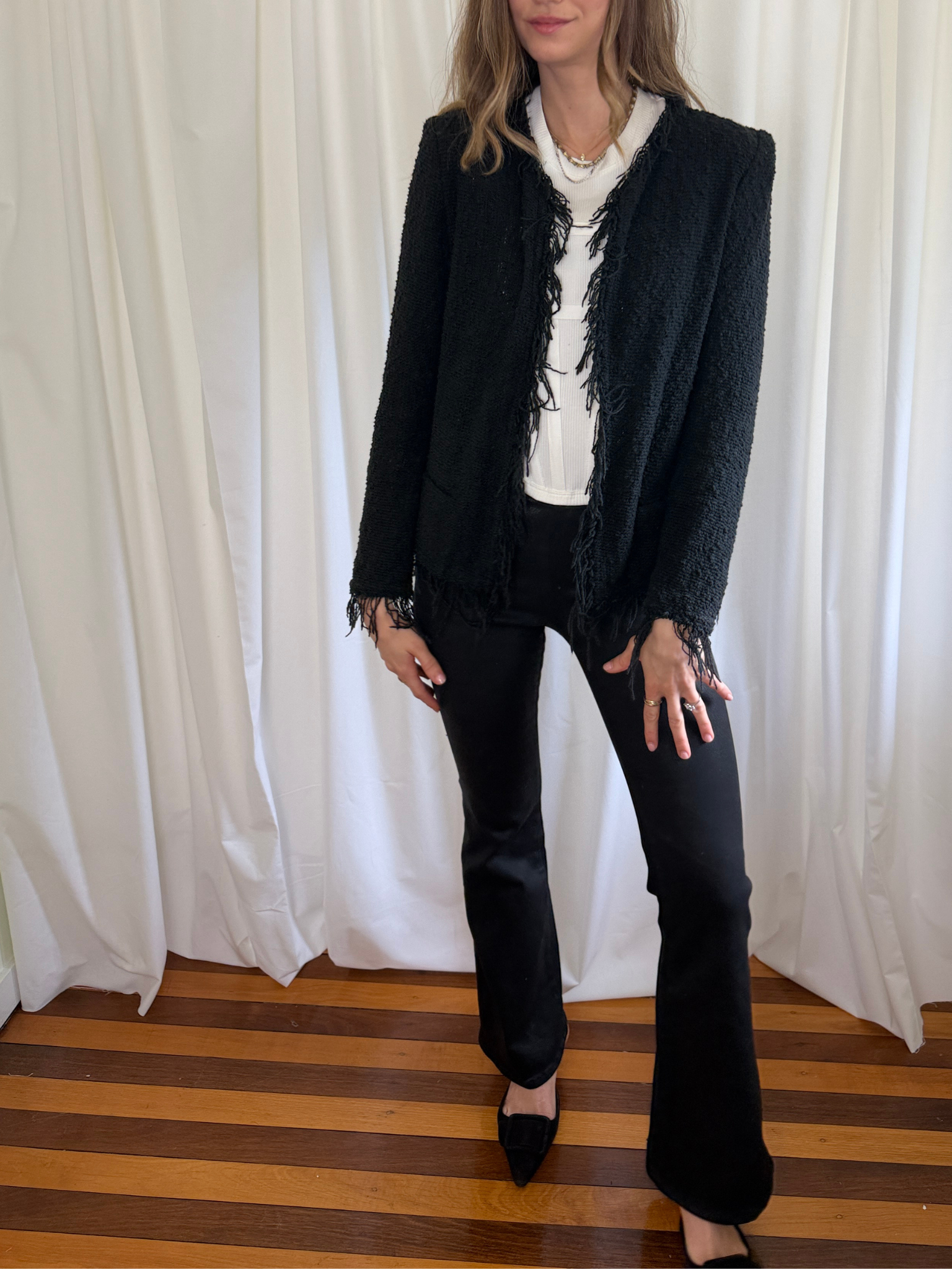 IRO Shavani Jacket – Black - Size 38