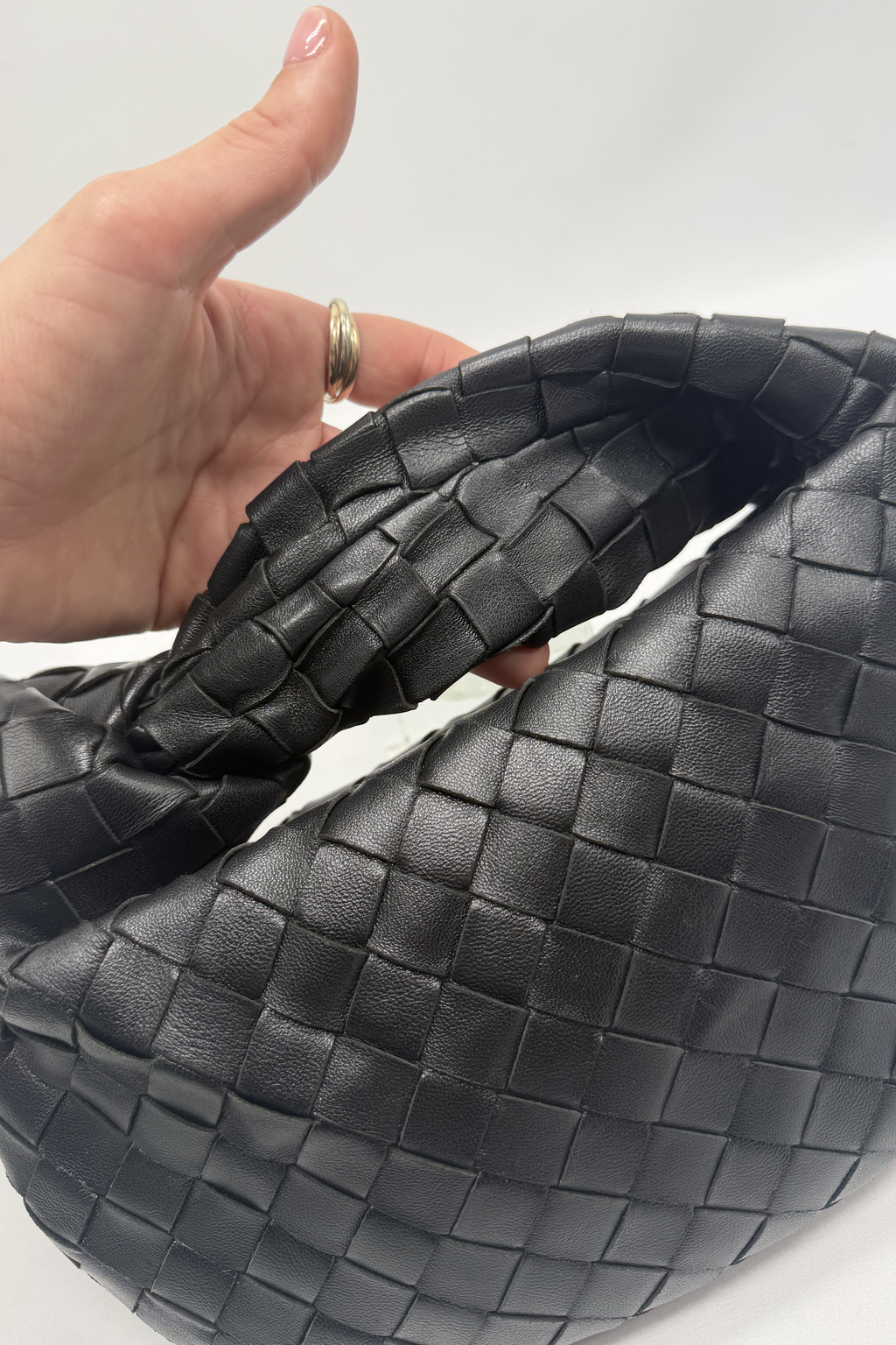 Bottega Veneta Mini Jodie Bag - Black