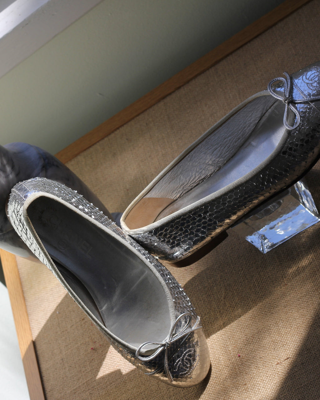 Chanel Python Ballet flats - Size 38.5