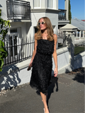 Scanlan Theodore Feathered Dress Black - Size 6