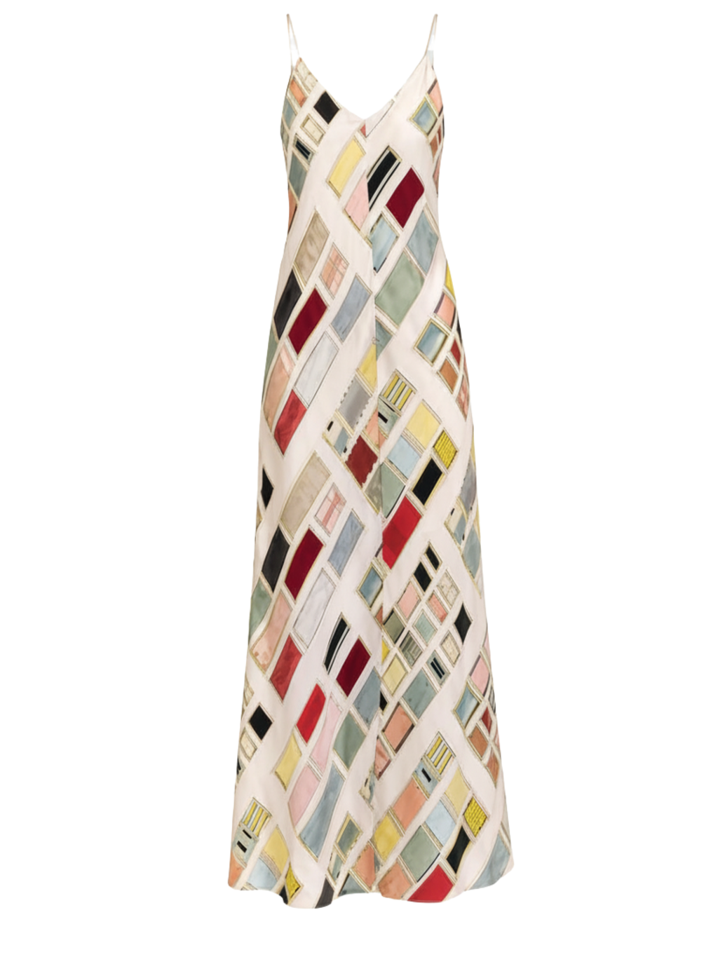 Oroton Ribbon Slip Maxi Dress - Size 10
