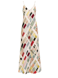 Oroton Ribbon Slip Maxi Dress - Size 10