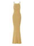 Camilla And Marc Nox Metallic Knit Dress in Gold - Size XS