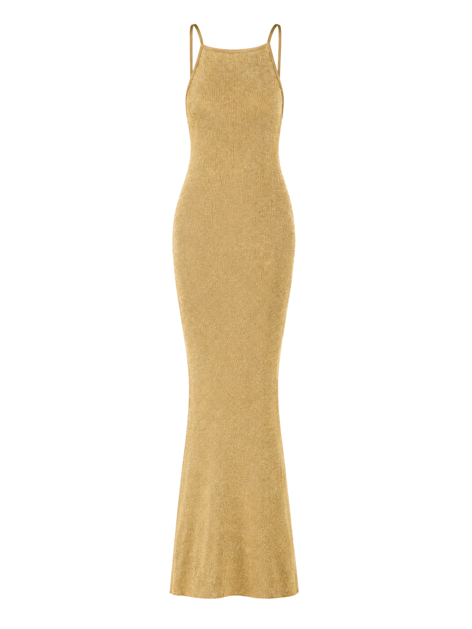 Camilla And Marc Nox Metallic Knit Dress in Gold - Size XS