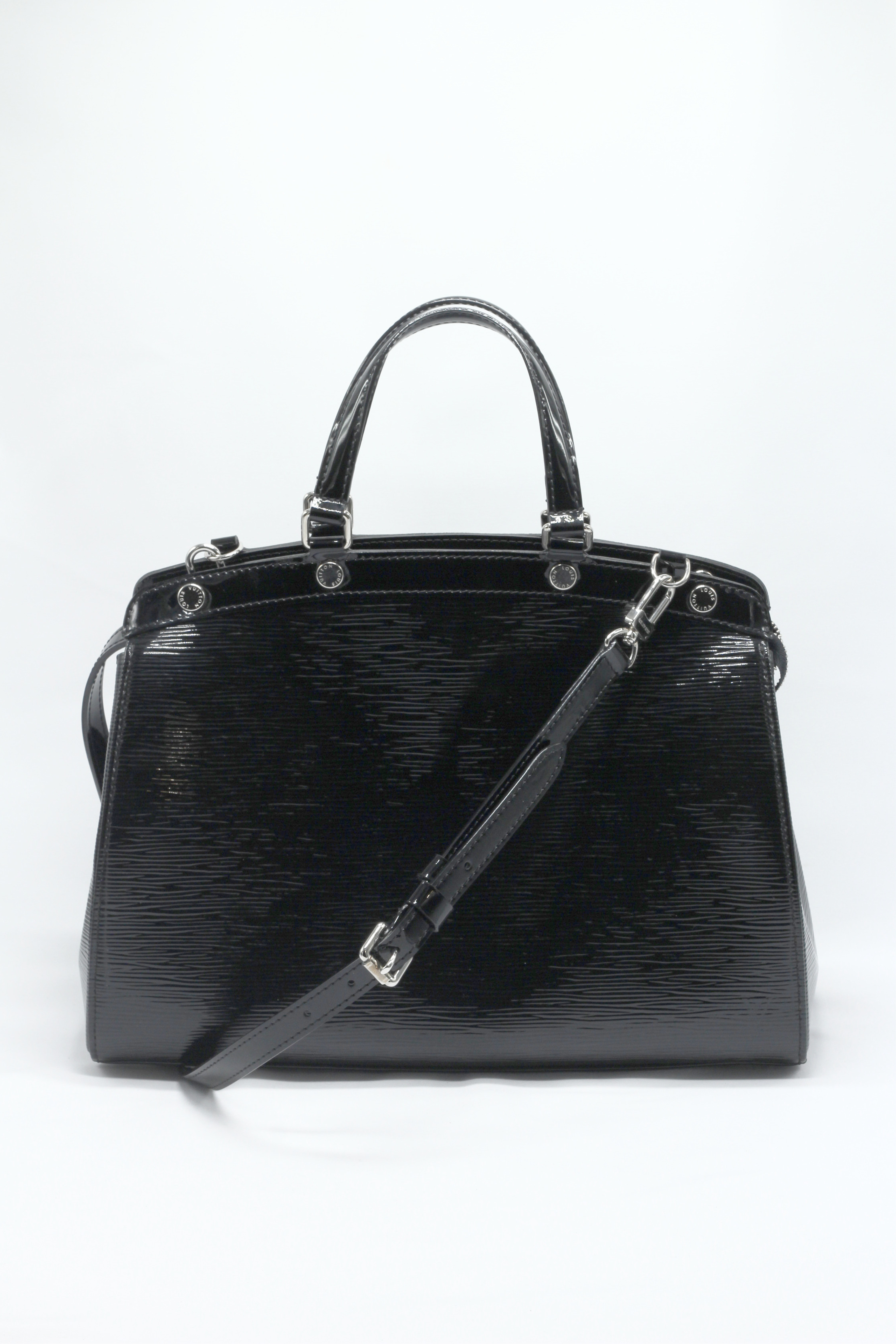 Louis Vuitton Brea MM Electric Epi Leather Bag - Noir (Black)