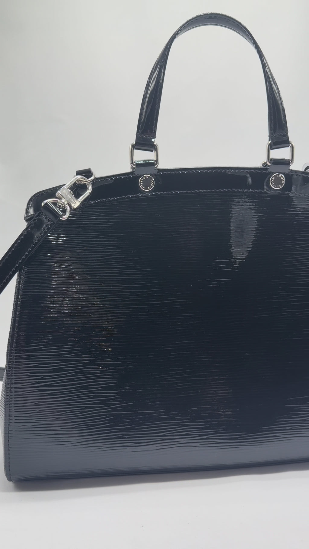 Louis Vuitton Brea MM Electric Epi Leather Bag - Noir (Black)