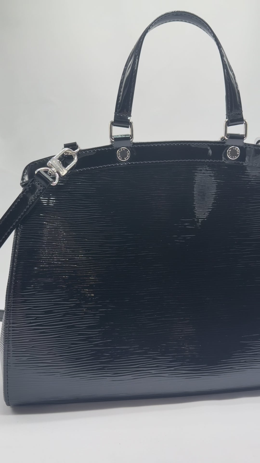 Louis Vuitton Brea MM Electric Epi Leather Bag - Noir (Black)