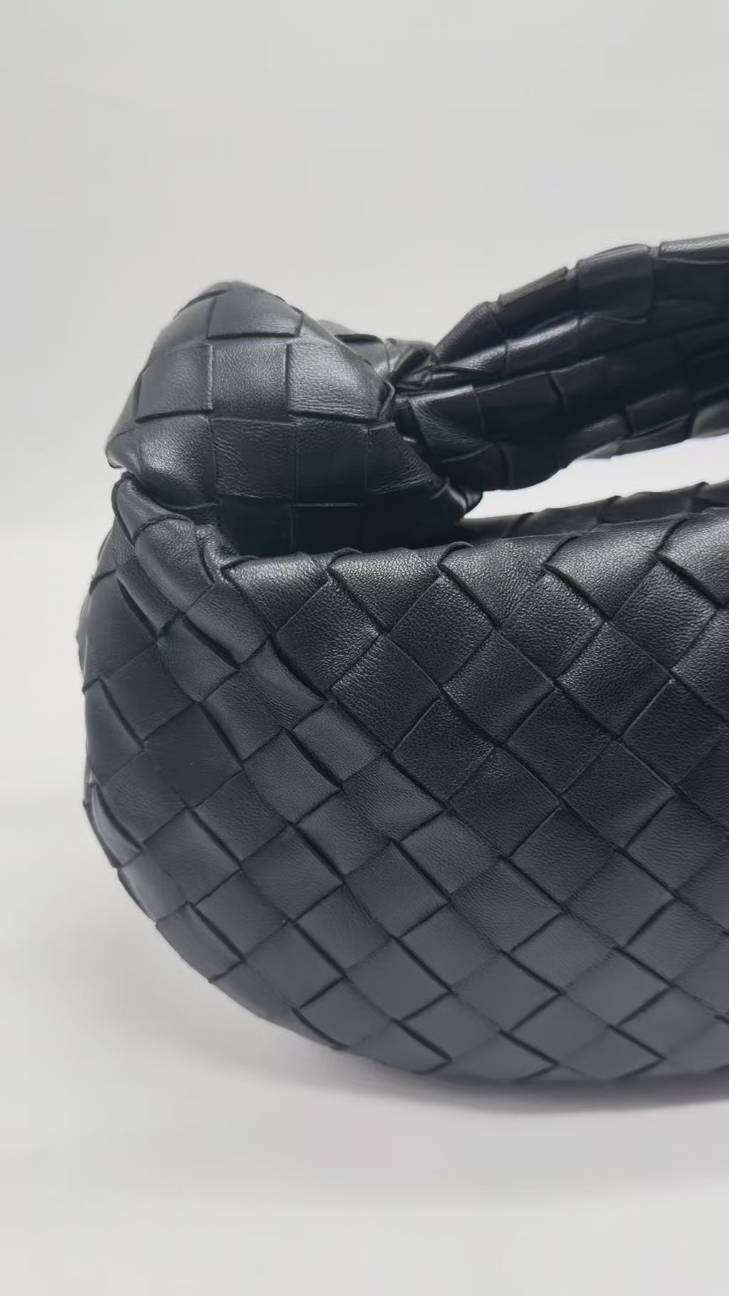 Bottega Veneta Mini Jodie Bag - Black